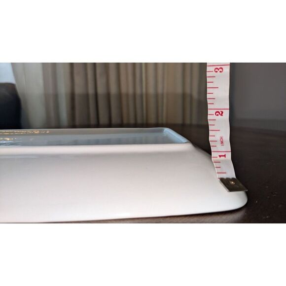 Hooter's Ceramic Serving Tray Platter Owl‎ Logo Wings Appetizer Barware - Picture 2 of 4